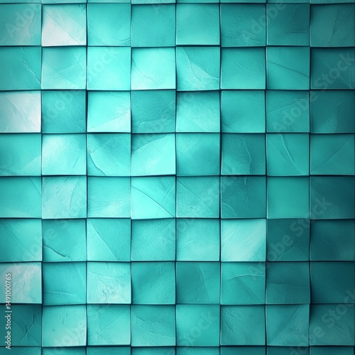 abstract blue background with glass cubes, vector eps10 illustration