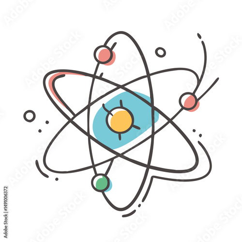 fundamental science icon, fundamental science vector illustration-simple illustration of fundamental science, perfect for fundamental science logos and icons