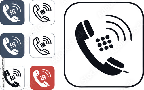 phone icon vector illustration