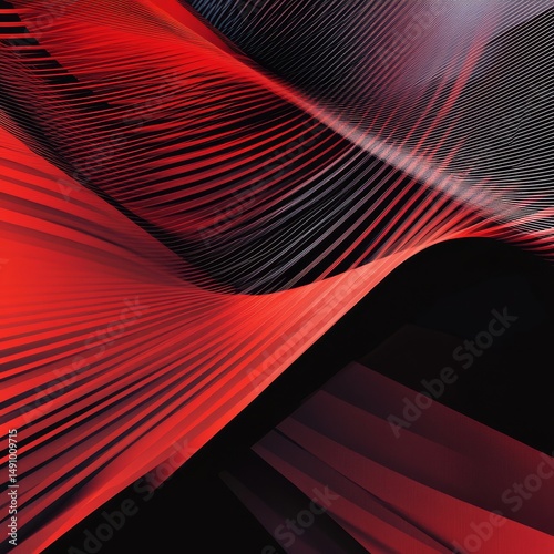 Abstract background, futuristic wavy illustration, vector eps10.