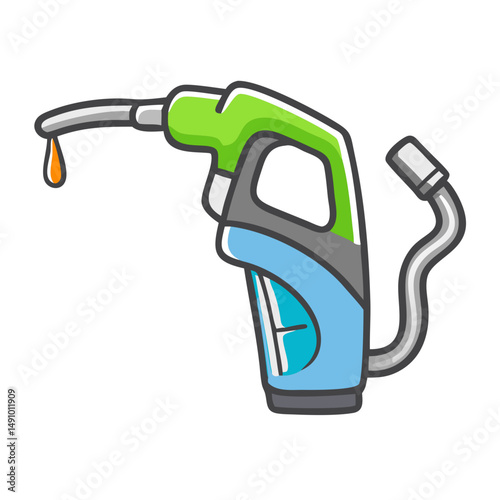 gas pump icon, gas pump vector illustration-simple illustration of gas pump, perfect for gas pump logos and icons