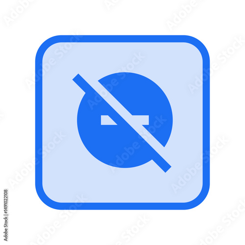 Do Not Disturb Off Filled Icon