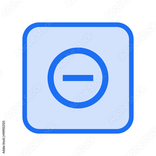 Do Not Disturb On Outlined Icon