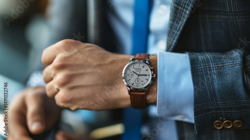 Luxury Men's Wristwatch - Timeless Style for the Modern Professional