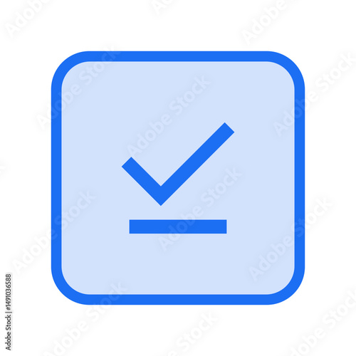 Download Done Filled Icon