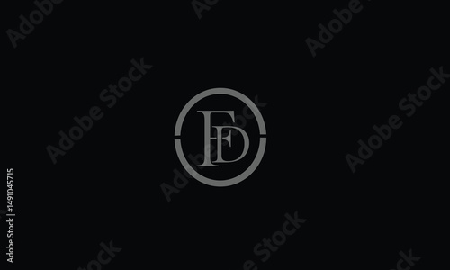 FD,DF,D,F,D abstract, letters, logo, monogram, style, symbols, ambitions, icons, 
