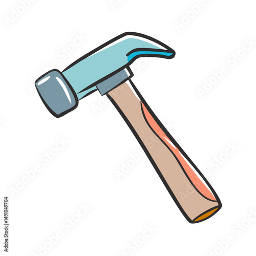 hammer icon, hammer vector illustration-simple illustration of hammer, perfect for hammer logos and icons