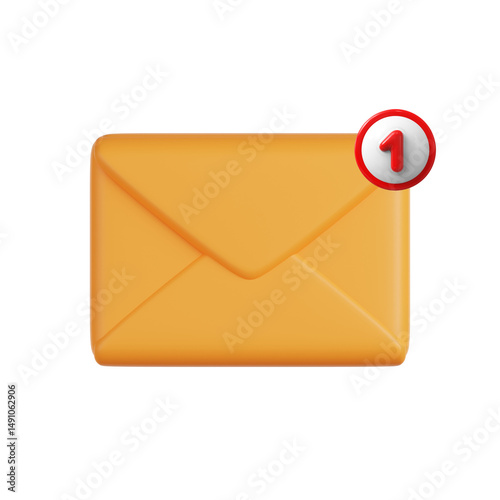 3d Mail notification logo