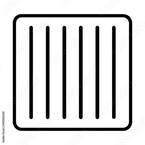 Tactile tile icon on white background vector
Vector icon public environment