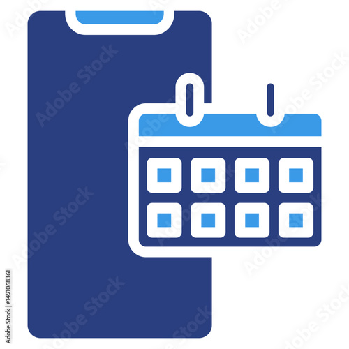 Calendar App  Icon Element For Design