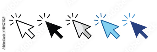 Mouse Click  Icon Element For Design