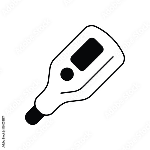 Thermometer Vector icon