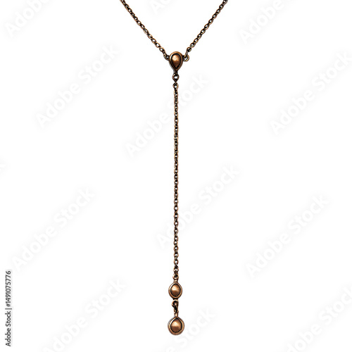  Necklace with a lariat