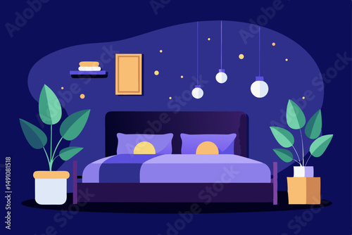 interior of a bedroom