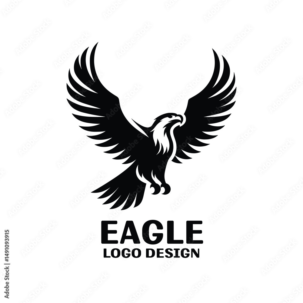 Obraz premium Eagle Vector Logo Design