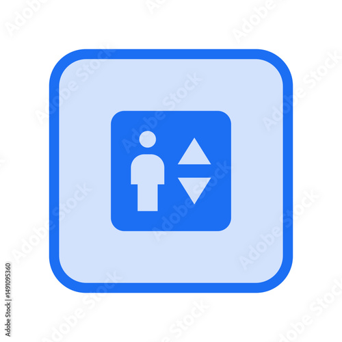 Elevator Filled Icon