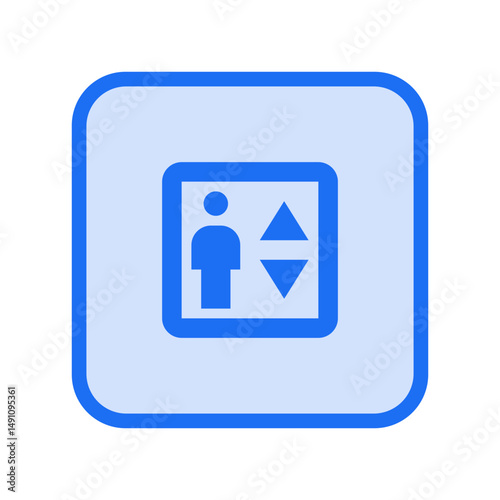 Elevator Outlined Icon