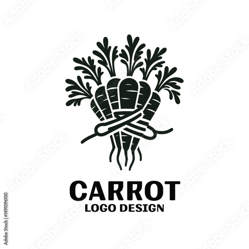 Carrot Vector Logo Design