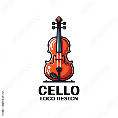  Cello Vector Logo Design