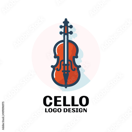  Cello Vector Logo Design