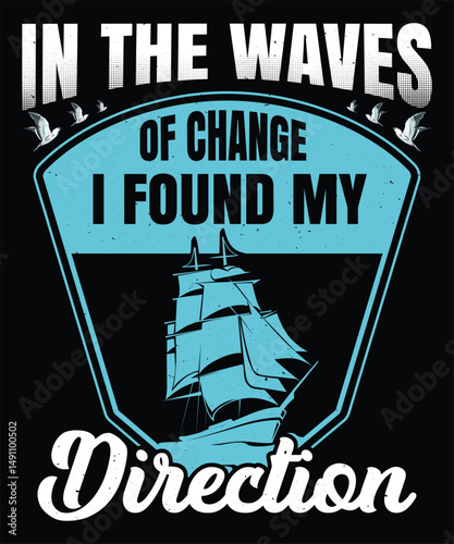 In the waves of change, I found my direction graphic design