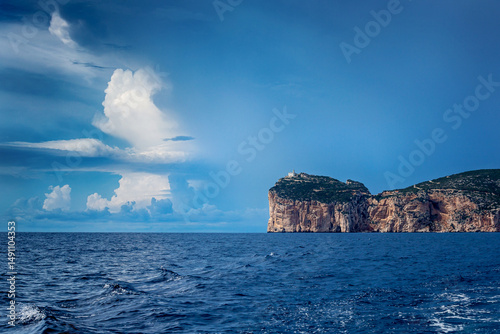 Capo Caccia Sardynia, widok z morza, Alghero
Capo Caccia Sardinia, sea view, Alghero photo