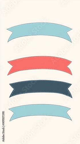 Elegant Pastel Ribbons Set: Versatile Decorative Elements for Creative Designs Free Download Elegant Pastel Ribbons Set: Versatile Decorative Elements for Creative Designs - GFXLoad