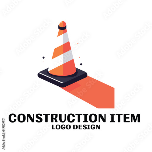 Construction Items Vector Logo Design
