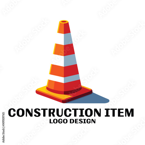 Construction Items Vector Logo Design