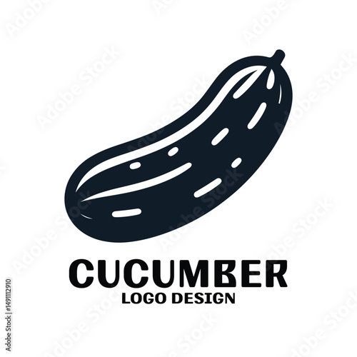 Cucumber Vector Logo Design