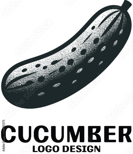 Cucumber Vector Logo Design
