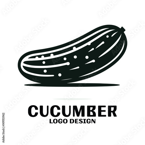 Cucumber Vector Logo Design