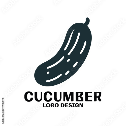 Cucumber Vector Logo Design