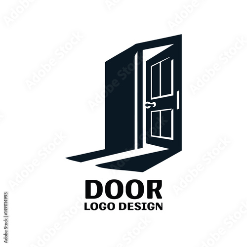 Door Vector Logo Design