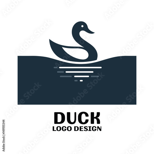 Duck Vector Logo Design