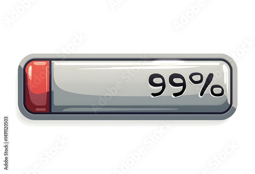 Loading Bar Stuck at 99% Sticker