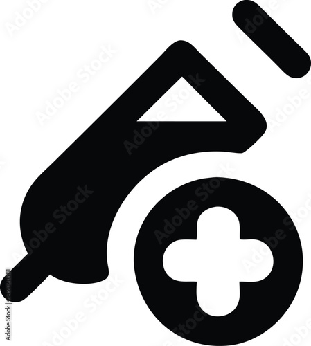 Medical Injection Icon Healthcare Plus Symbol