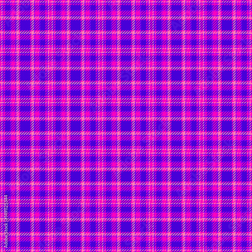 Vibrant pink and purple plaid pattern.  Perfect for textile design, fashion, websites, or any project needing a bold, energetic texture.
