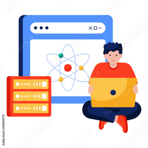 An illustration design of data science
