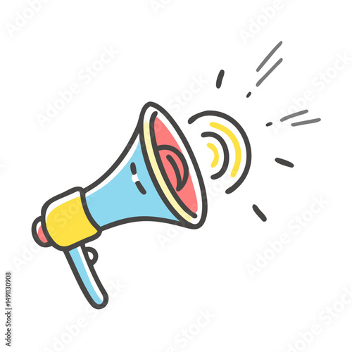 loud hailer icon, loud hailer vector illustration-simple illustration of loud hailer, perfect for loud hailer logos and icons