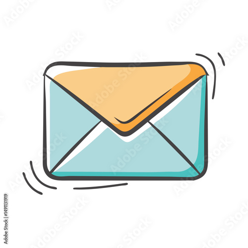 mail icon, mail vector illustration-simple illustration of mail, perfect for mail logos and icons