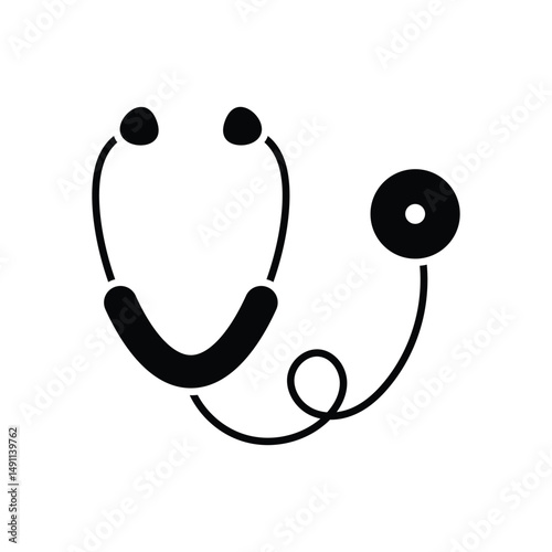 Stethoscope Vector icon