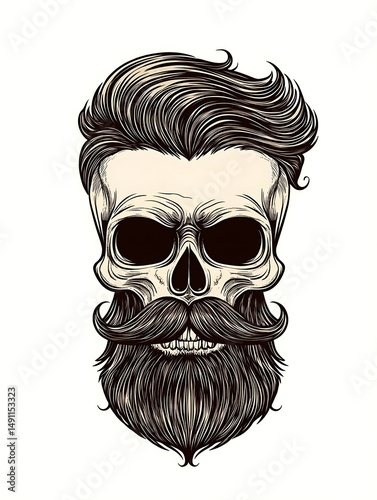 Wallpaper Mural 緻密な線画、永遠のダンディー Torontodigital.ca