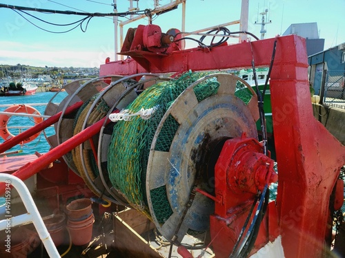 fishing nets and ropes