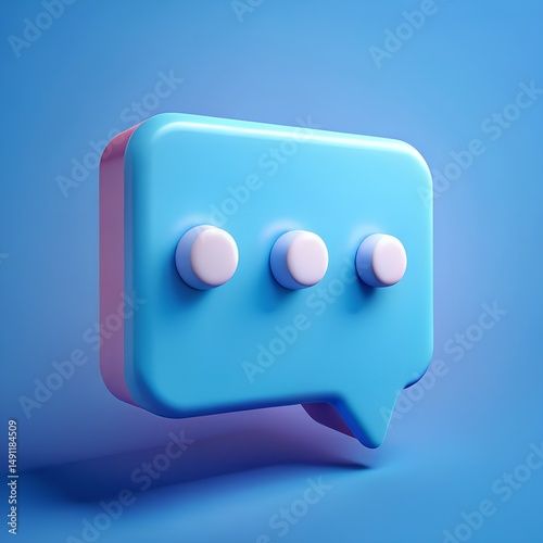 blue speech bubble