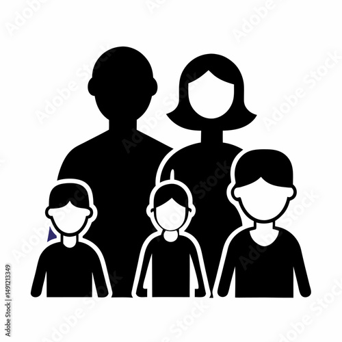 Cherished Family Moments Silhouette Art