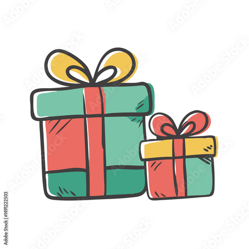presents icon, presents vector illustration-simple illustration of presents, perfect for presents logos and icons