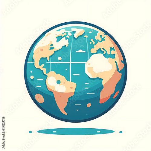  holding globe