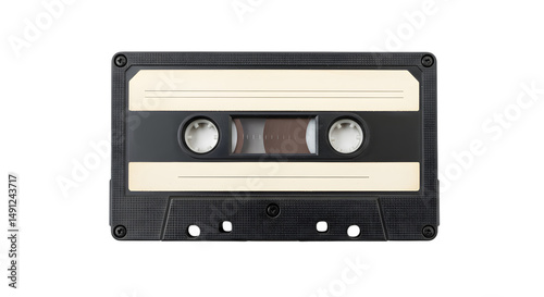 cassette tape isolated on white