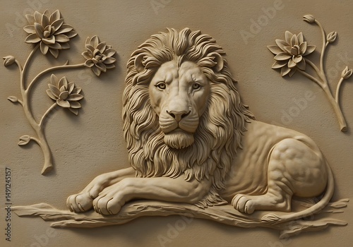 Stone Majesty: Lion's Repose